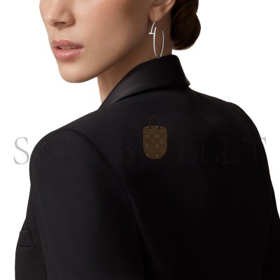 CARTIER JUSTE UN CLOU HOOP EARRINGS, LARGE MODEL, PAVED N8515008